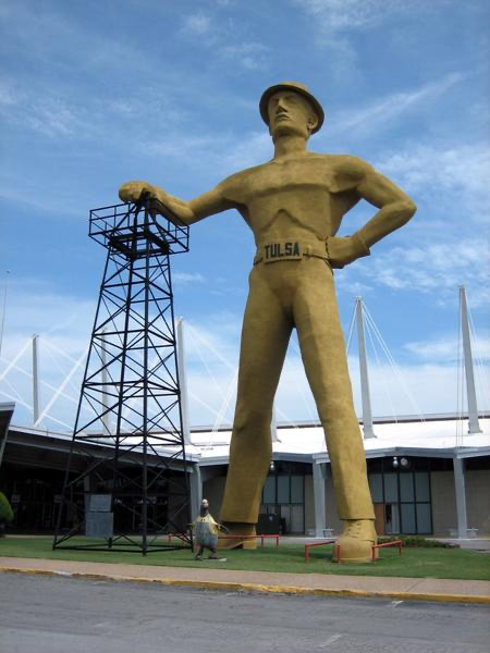 Golden Driller Tulsa landmark